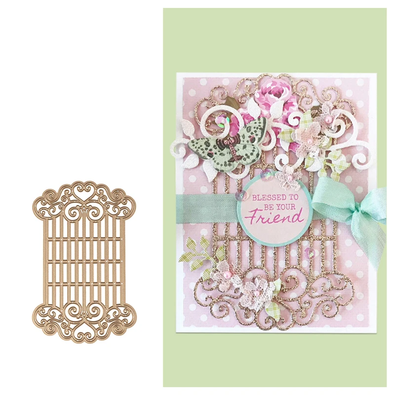 YaMinSanNiO Flower Metal Cutting Dies Scrapbooking Frame Dies for Card Making Decorative Album Photo New 2019 Background Dies
YaMinSanNiO Flower Metal Cutting Dies Scrapbooking Frame Dies for Card Making Decorative Album Photo New 2019 Background Dies