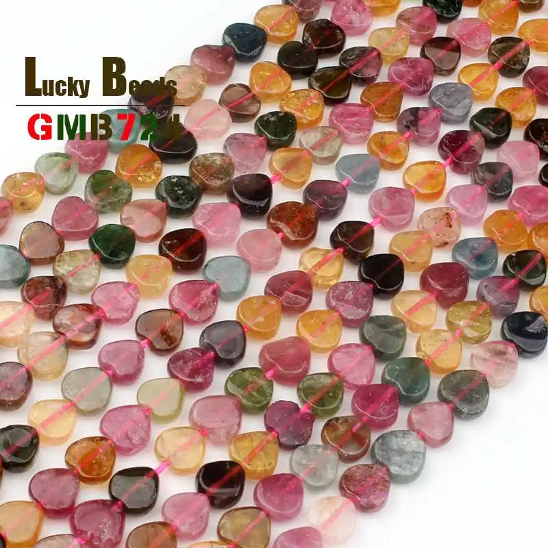 6*6mm Love Heart Shaped Tourmaline Beads Natural Loose Spacer Beads For Jewelry Making DIY Bracelet Necklace Accessories 15''
6*6mm Love Heart Shaped Tourmaline Beads Natural Loose Spacer Beads For Jewelry Making DIY Bracelet Necklace Accessories 15''