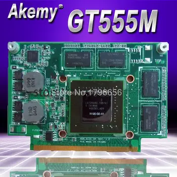 AKemy N55SF Graphic Card 1GB For Asus N75SF N55SF N75SL N55SL GeForce GT 555M Laptop Video Card Full Tested Free Shipping
AKemy N55SF Graphic Card 1GB For Asus N75SF N55SF N75SL N55SL GeForce GT 555M Laptop Video Card Full Tested Free Shipping