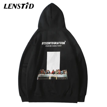 LENSTID Painting The Last Supper Print Fleece Velvet Winter Thicken Hoodies Streetwear Harajuku Men Hip Hop Pullover Sweatshirts
LENSTID Painting The Last Supper Print Fleece Velvet Winter Thicken Hoodies Streetwear Harajuku Men Hip Hop Pullover Sweatshirts