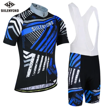 SIILENYOND Cycling Jersey Bib Set Maillot Ropa Ciclismo Cycling Bicycle Clothing MTB Bike Clothes Uniform Sport bicycle Suits
SIILENYOND Cycling Jersey Bib Set Maillot Ropa Ciclismo Cycling Bicycle Clothing MTB Bike Clothes Uniform Sport bicycle Suits