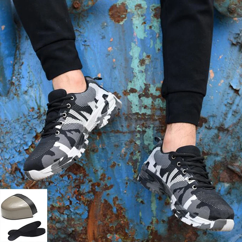 2019 New Military Work & Safety Boots Shoes Men's Plus Size Outdoor Steel Toe Cap Men Camouflage Army Puncture Proof Boots
2019 New Military Work & Safety Boots Shoes Men's Plus Size Outdoor Steel Toe Cap Men Camouflage Army Puncture Proof Boots