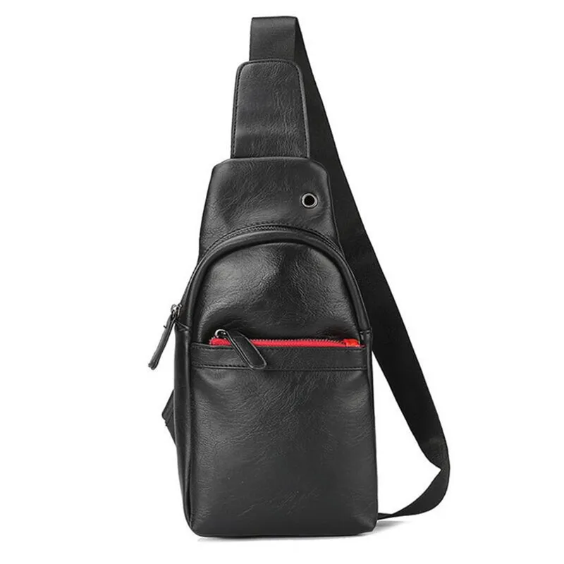 Fashion Men Chest Bag PU Leather Casual Sling Crossbody Bag Travel Phone Black Anime Cartoon Shoulder Bag Brand New Dropshipping
Fashion Men Chest Bag PU Leather Casual Sling Crossbody Bag Travel Phone Black Anime Cartoon Shoulder Bag Brand New Dropshipping