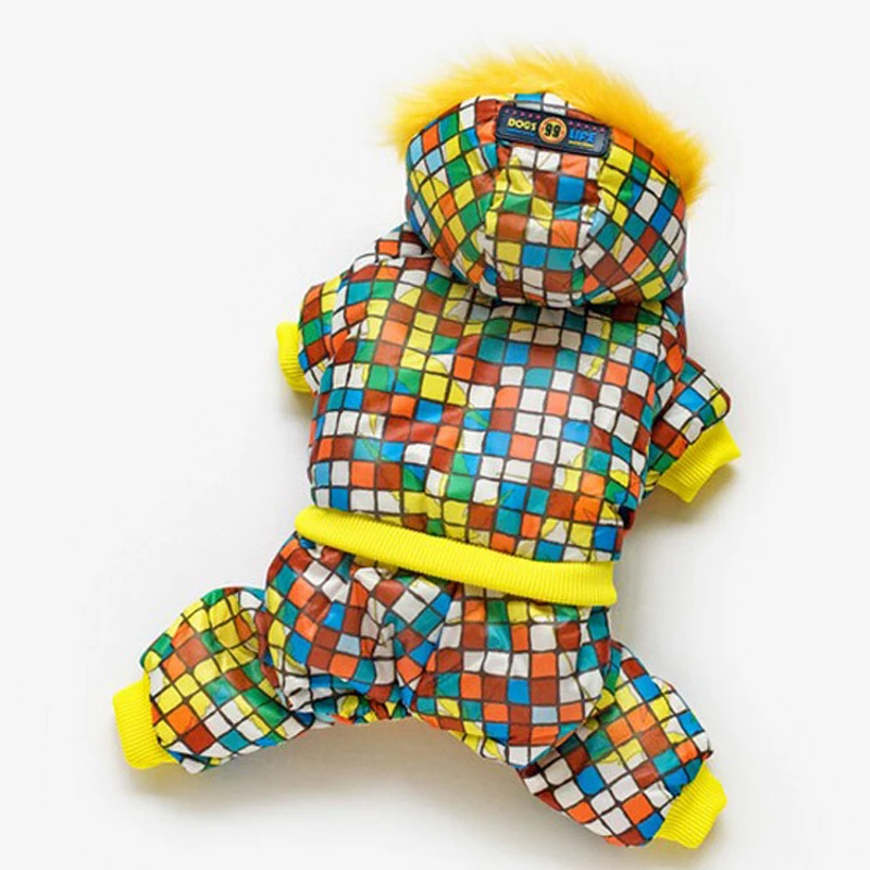 Sale Promotion! New Arrival Special Design! Ceramic tile shape colorful Grid Warm Pet Clothes, Four-legged Dog clothes Free Ship
Sale Promotion! New Arrival Special Design! Ceramic tile shape colorful Grid Warm Pet Clothes, Four-legged Dog clothes Free Ship