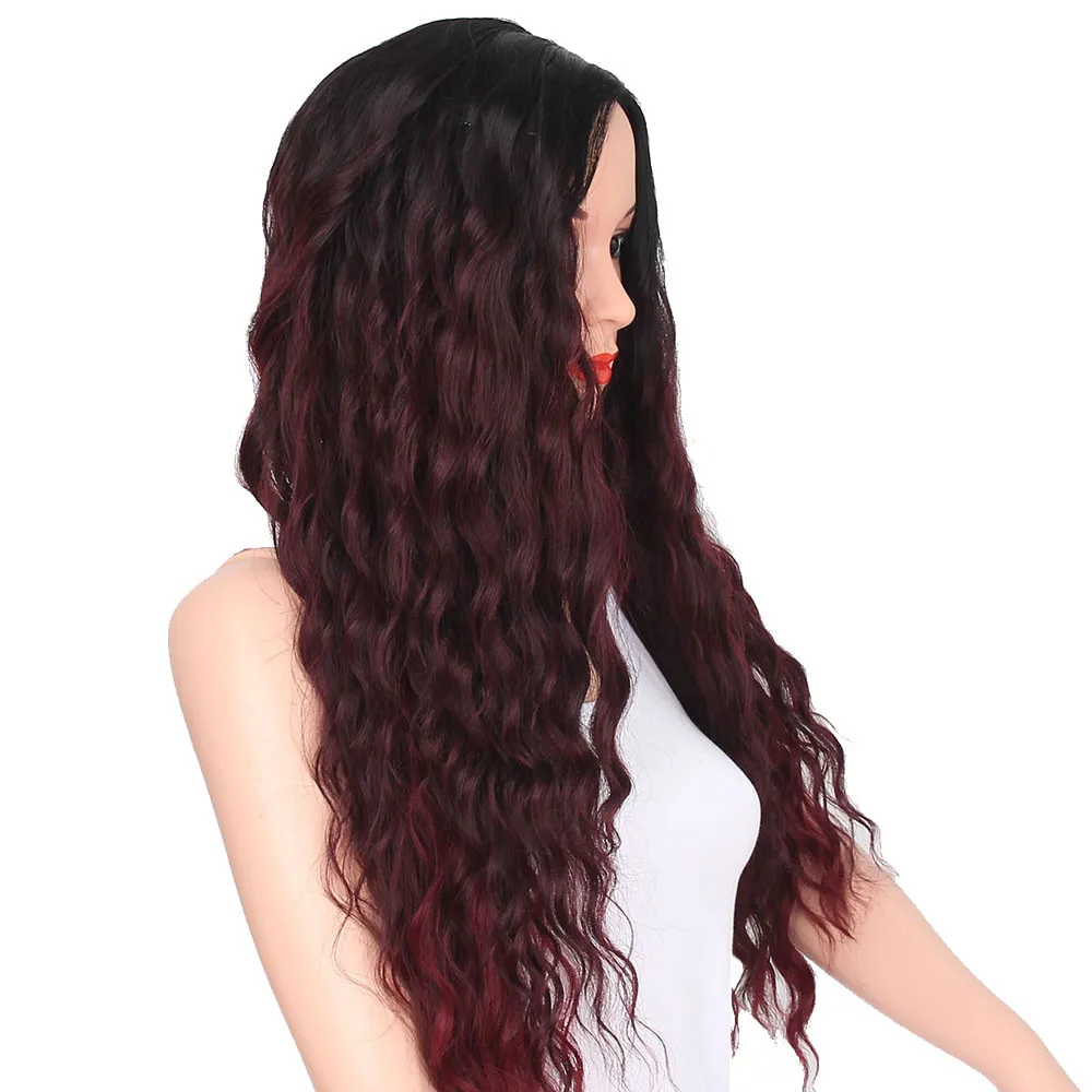 Factory price 1Pcs Hot Sale Women Fashion Lady Middle Part Big Wave Gradation Wine Red Wig Curly Hair Wigs Stand May11 HW
Factory price 1Pcs Hot Sale Women Fashion Lady Middle Part Big Wave Gradation Wine Red Wig Curly Hair Wigs Stand May11 HW