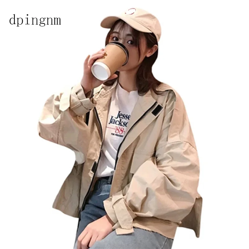 Women Oversized Jackets Harajuku Letter Embroidery Patch Designs Long-Sleeve Coat Light Blue Outwear Mujer MZ1858
Women Oversized Jackets Harajuku Letter Embroidery Patch Designs Long-Sleeve Coat Light Blue Outwear Mujer MZ1858