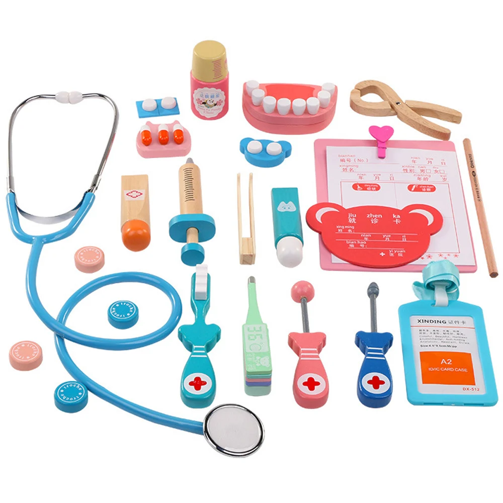 1PCS Wooden Kids Toys Doctor Kit Accessories Pretend Play Role Play Toys Medical Kit Simulation Small Nurses Injection Tool
1PCS Wooden Kids Toys Doctor Kit Accessories Pretend Play Role Play Toys Medical Kit Simulation Small Nurses Injection Tool