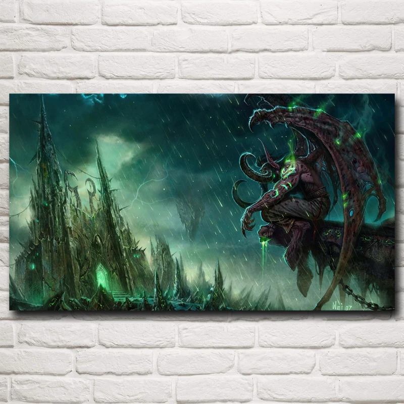 World of WoW The Burning Crusade Illidan Stormrage Game Art Silk Poster Home Decor Printing 11x20 16x29 20x36 Inch Free Shipping
World of WoW The Burning Crusade Illidan Stormrage Game Art Silk Poster Home Decor Printing 11x20 16x29 20x36 Inch Free Shipping