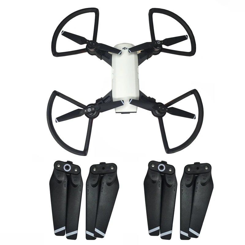 4pcs Propeller and Props Protector Guard for DJI Spark Drone Quick Release Blade Bumper Protective Parts Replacement Kits Wing
4pcs Propeller and Props Protector Guard for DJI Spark Drone Quick Release Blade Bumper Protective Parts Replacement Kits Wing