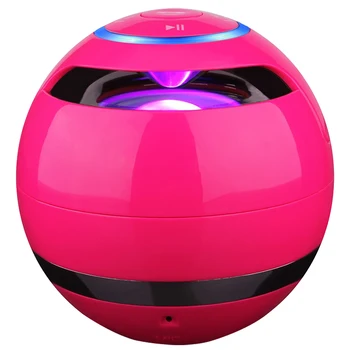 Portable Bluetooth wireless speaker Mini Subwoofer fashion Design for Smartphone, Rose Red
Portable Bluetooth wireless speaker Mini Subwoofer fashion Design for Smartphone, Rose Red