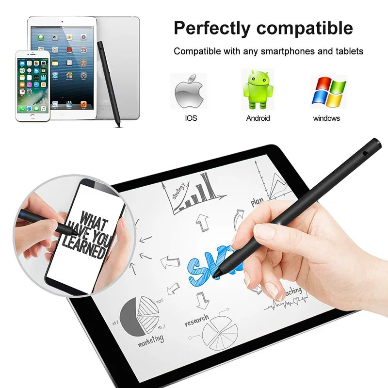 Stylus Pen Capacitive TouchScreen Pen for iPad iPhone for Samsung Tablets NK-Shopping
Stylus Pen Capacitive TouchScreen Pen for iPad iPhone for Samsung Tablets NK-Shopping