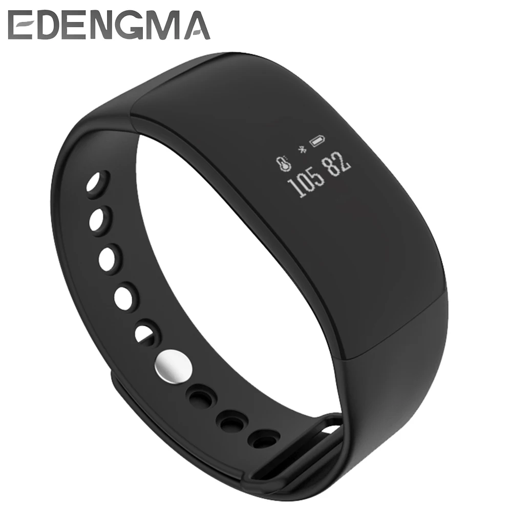 Smart Wristband Heart Rate Monitor Sleep Monitor Message Sedentary Reminder Bracelet Waterproof Pedometer for Android IOS