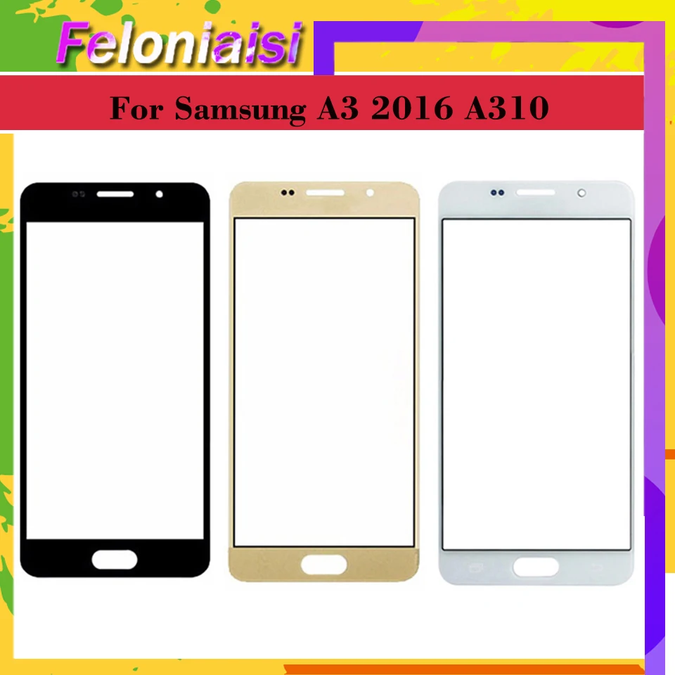 For Samsung Galaxy A3 2016 A310 A310F SM-A310F A310M Front Outer Glass Lens Touch Screen Panel Replacement
For Samsung Galaxy A3 2016 A310 A310F SM-A310F A310M Front Outer Glass Lens Touch Screen Panel Replacement