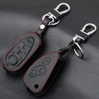 Leather Car Remote Key Fob Shell Cover Case For Alfa Romeo Mito Giulietta Brera 4C 159 GTA 147 166 156 JTD Skin Holder Protector
Leather Car Remote Key Fob Shell Cover Case For Alfa Romeo Mito Giulietta Brera 4C 159 GTA 147 166 156 JTD Skin Holder Protector