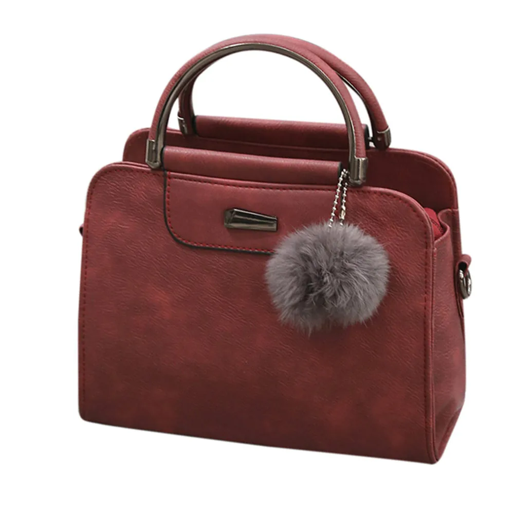 Women Messenger Bags Handbag Casual Tote Bag Large Shoulder Bag Messenger Bags With Fur Ball High Quality Bolsas Feminina *
Women Messenger Bags Handbag Casual Tote Bag Large Shoulder Bag Messenger Bags With Fur Ball High Quality Bolsas Feminina *