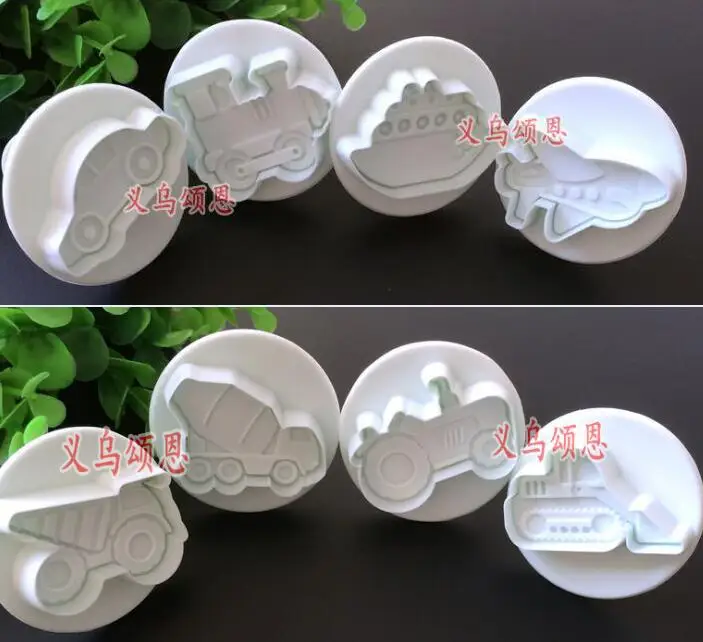 Cake Set 8pc 5.5cm Car Plane Boat Train Engineering Truck Plastic Plunger Cutter Cookie Mold Embossing Cake Decorating Tool
Cake Set 8pc 5.5cm Car Plane Boat Train Engineering Truck Plastic Plunger Cutter Cookie Mold Embossing Cake Decorating Tool