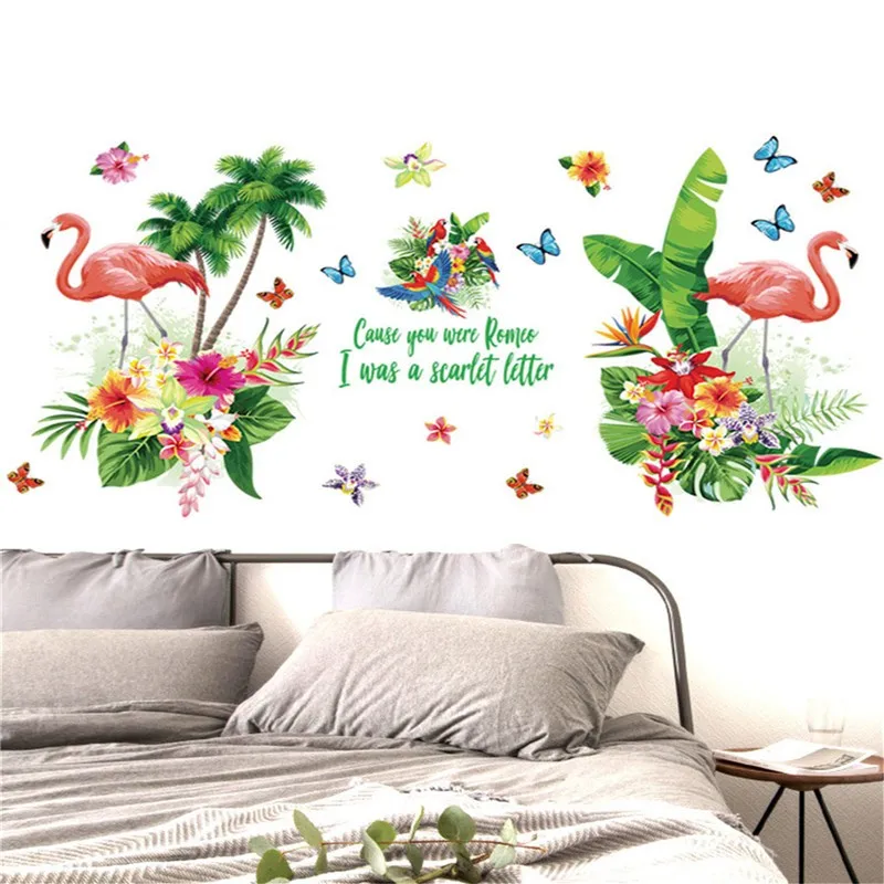 Pink Flamingo Green Plant Wall Sticker For Study Room Home Decoration Background Decal Pvc Plane Mural Door Diy Wallpaper Top
Pink Flamingo Green Plant Wall Sticker For Study Room Home Decoration Background Decal Pvc Plane Mural Door Diy Wallpaper Top
