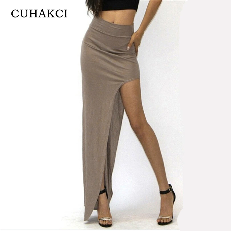 CUHAKCI Hot Sale 2018 New Fashion Charming Sexy Women Lady Long Skirts Open Side Split Skirt Long Maxi Skirt Black Khaki S M L
CUHAKCI Hot Sale 2018 New Fashion Charming Sexy Women Lady Long Skirts Open Side Split Skirt Long Maxi Skirt Black Khaki S M L