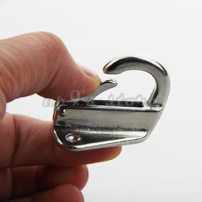 42mm/35mm Stainless Steel Fending Hooks Fender Spring Hook Snap Attach Rope Boat Sail Tug Ship Marine Hardware Boats Accessories
42mm/35mm Stainless Steel Fending Hooks Fender Spring Hook Snap Attach Rope Boat Sail Tug Ship Marine Hardware Boats Accessories