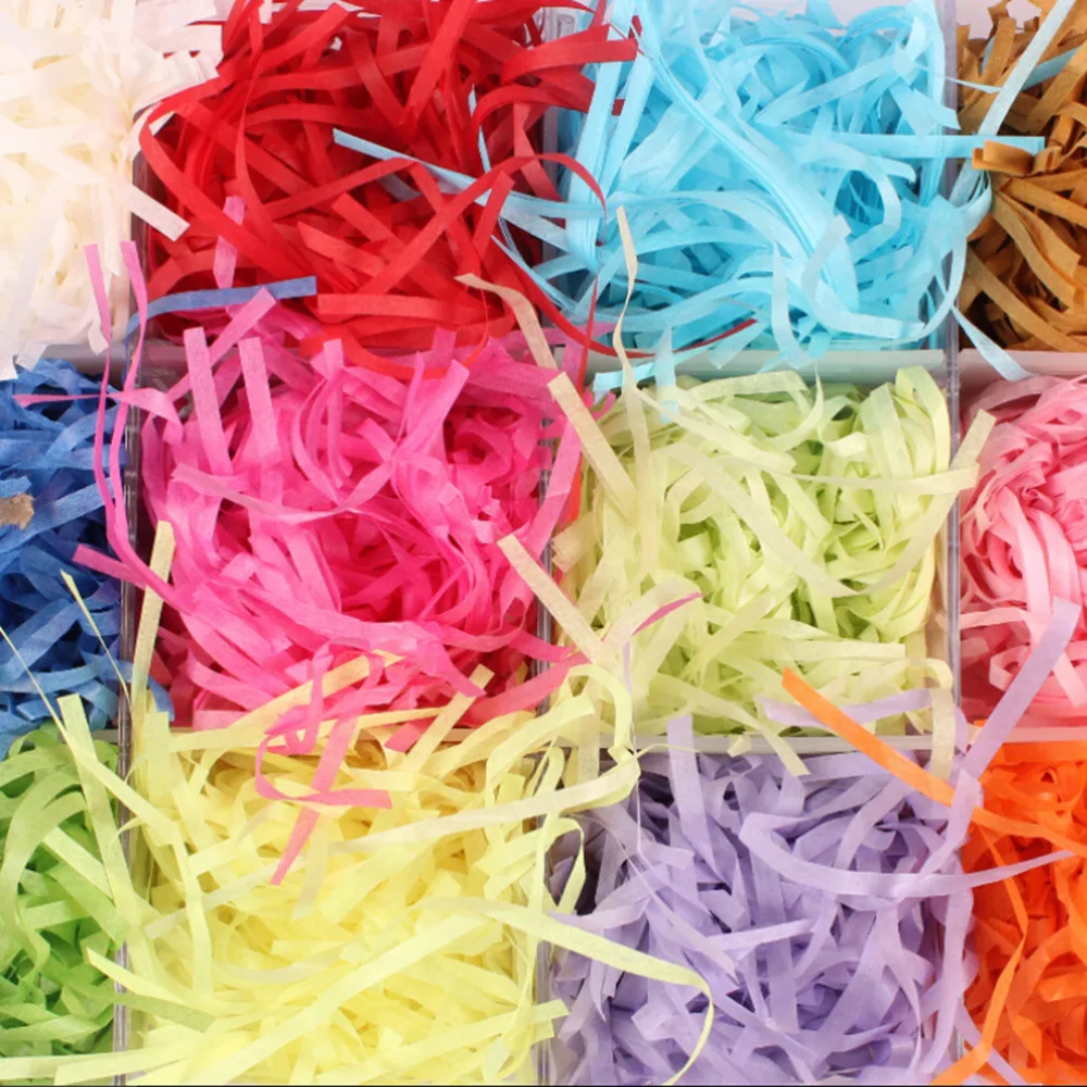 20g/bag Shredded Crinkle Paper Raffia Paper Confetti DIY Dry Straw Gifts Box Filling Material Wedding/Birthday Party Decoration
20g/bag Shredded Crinkle Paper Raffia Paper Confetti DIY Dry Straw Gifts Box Filling Material Wedding/Birthday Party Decoration