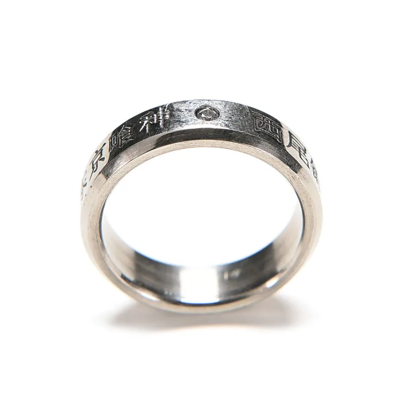 1PC Fashion Cosplay Finger Rings Anime Tokyo Ghoul Ken Titanium Steel Ring Without Rope
1PC Fashion Cosplay Finger Rings Anime Tokyo Ghoul Ken Titanium Steel Ring Without Rope