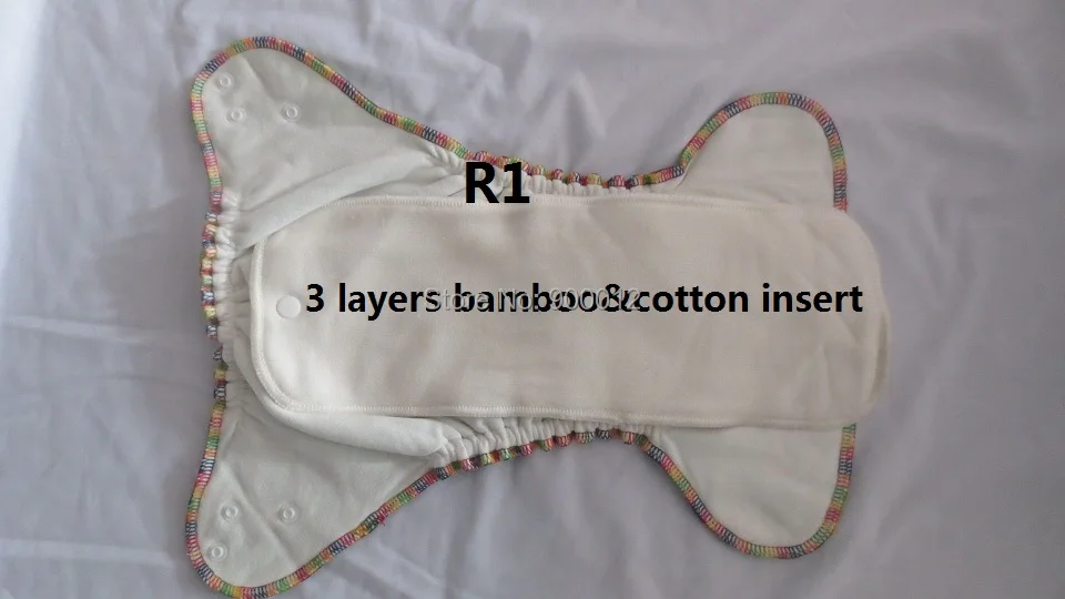 Free Shipping bamboo Diapers Cloth Diapers Covers With 3 layers bamboo cotton inserts 50 sets 1+1 High Quality Baby diapers
Free Shipping bamboo Diapers Cloth Diapers Covers With 3 layers bamboo cotton inserts 50 sets 1+1 High Quality Baby diapers