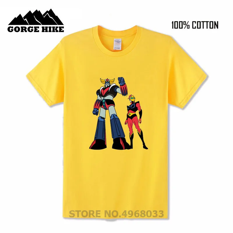 Japan Anime Mazinger Z 3D Print T-shirt Hombre No Fade Grendizer Goldrake ufo robot Plus Size 3XL Men T shirt Pure Cotton Tshirt
Japan Anime Mazinger Z 3D Print T-shirt Hombre No Fade Grendizer Goldrake ufo robot Plus Size 3XL Men T shirt Pure Cotton Tshirt