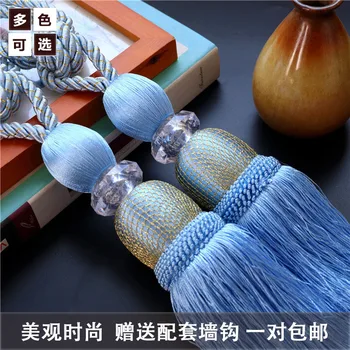 Luxury Crystal Ball Window Curtain Clips Accessories Hanging Belt Ball Curtain Strap Curtain Tassel Fastener Tieback Buckle
Luxury Crystal Ball Window Curtain Clips Accessories Hanging Belt Ball Curtain Strap Curtain Tassel Fastener Tieback Buckle