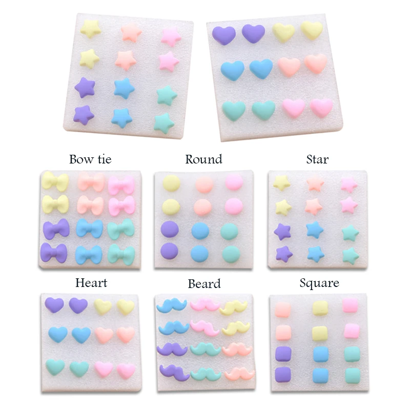 Hot Fashion Resin Stud Earrings Heart/Pinks Cheap Jewelry For Children Bijoux Colorful Popular Pattern Earrings Gift
Hot Fashion Resin Stud Earrings Heart/Pinks Cheap Jewelry For Children Bijoux Colorful Popular Pattern Earrings Gift