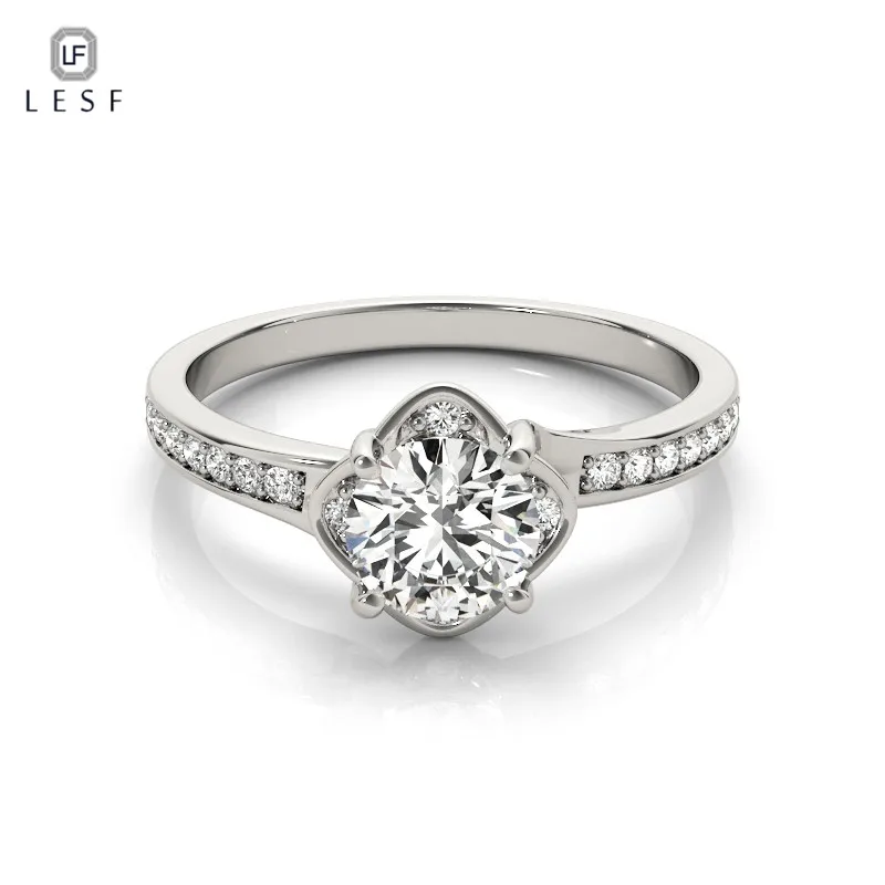 LESF beautiful Trendy 925 Silver Wedding Anniversary Engagement Ring Jewelry stand by High-end jewelry customization
LESF beautiful Trendy 925 Silver Wedding Anniversary Engagement Ring Jewelry stand by High-end jewelry customization