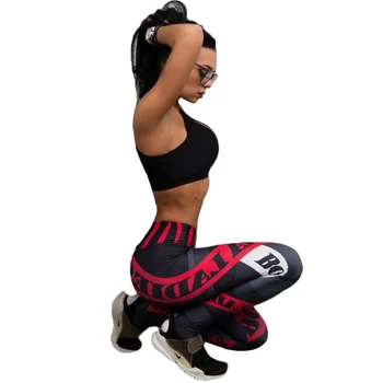 Sexy Letter Printed Leggings Women Polyester High Waist Trousers Legging Breathable And Comfortable Fitness Workout Girl Legging
Sexy Letter Printed Leggings Women Polyester High Waist Trousers Legging Breathable And Comfortable Fitness Workout Girl Legging