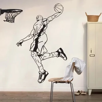 Custom basketball players Slam Dunk wall plaster art room decoration wall poster sports fans art vinyl fresco
Custom basketball players Slam Dunk wall plaster art room decoration wall poster sports fans art vinyl fresco