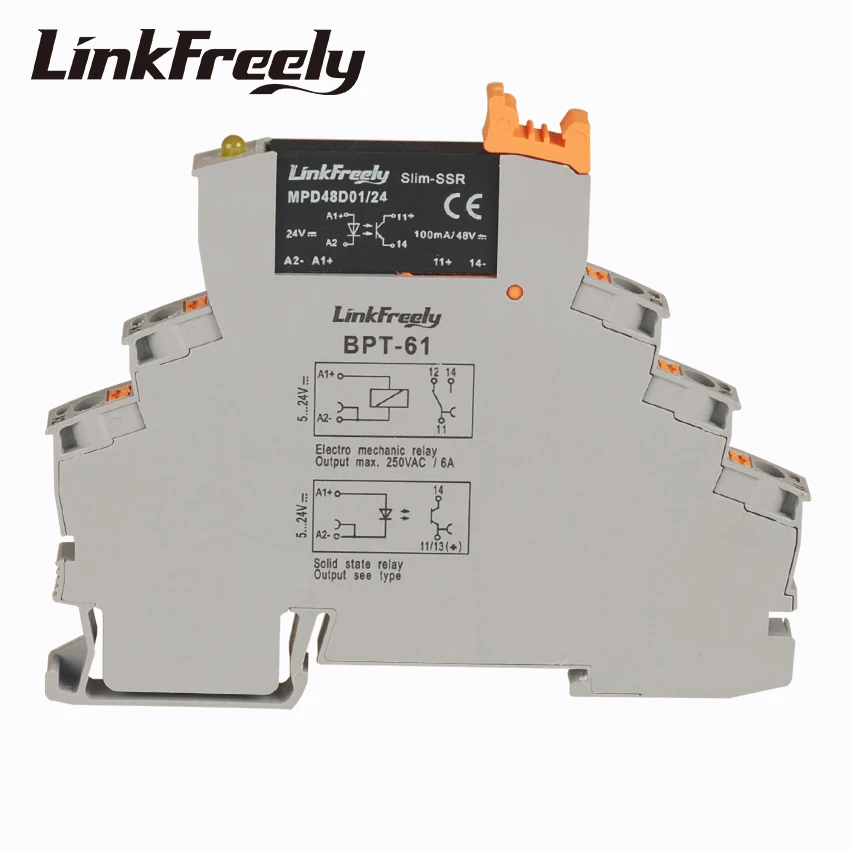 MPD48D01/24BPT Plug-in Spring Electric Voltage Relay Control Board 24V DC In 48VDC 1A Out DC DC SSR Solid State Relay Din Rai
MPD48D01/24BPT Plug-in Spring Electric Voltage Relay Control Board 24V DC In 48VDC 1A Out DC DC SSR Solid State Relay Din Rai