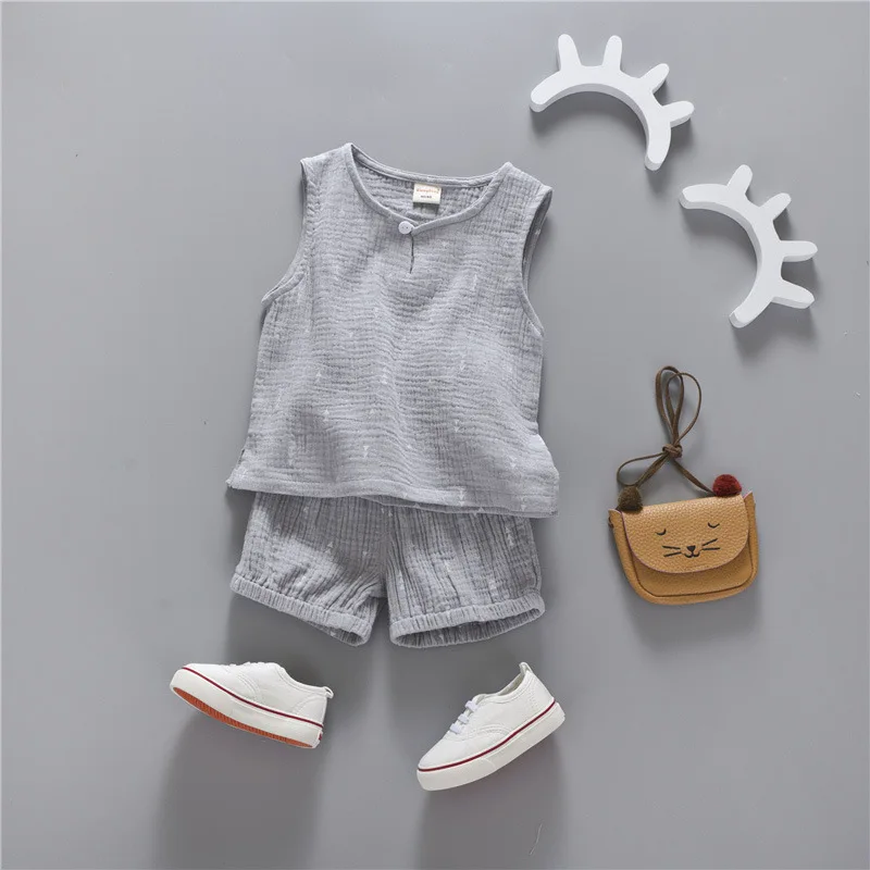 Baby Boys Clothes 2018 Summer Style Beach Star Tree Print Casual Sport Suit 2Pcs Sets T Shirt + Shorts Baby Girls Clothes Set 21
