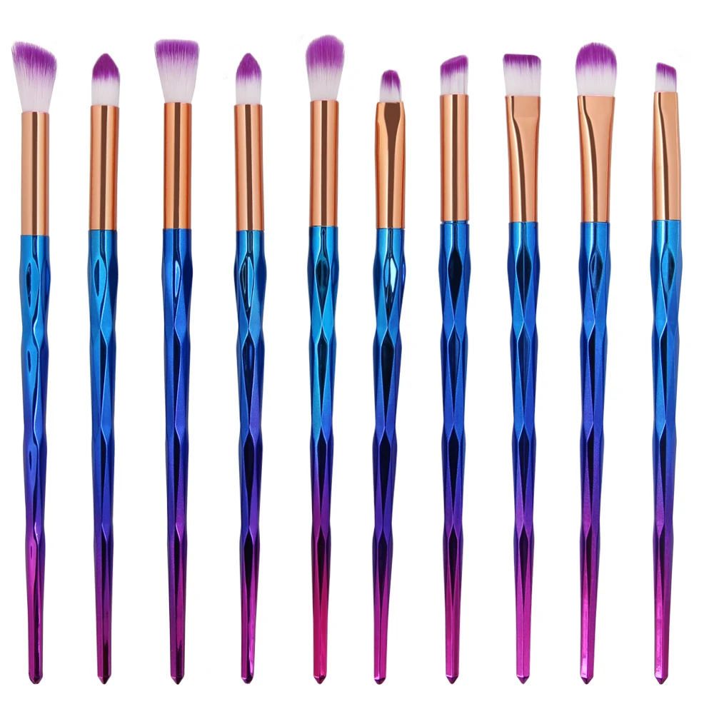 10Pcs Diamond Cosmetic Makeup Brush Set Dazzle Glitter Foundation Powder Makeup Brushes Rainbow Makeup Eyeshadow Brush Tool&Kits
10Pcs Diamond Cosmetic Makeup Brush Set Dazzle Glitter Foundation Powder Makeup Brushes Rainbow Makeup Eyeshadow Brush Tool&Kits