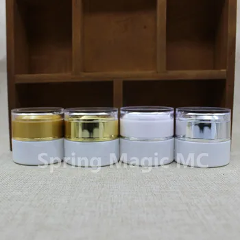20g High-Grade White Cream Jars Glass Cream Bottles Cosmetics Sub-Bottle Moisturizing/Eye Cream Essence Case With Acrylic Cover
20g High-Grade White Cream Jars Glass Cream Bottles Cosmetics Sub-Bottle Moisturizing/Eye Cream Essence Case With Acrylic Cover
