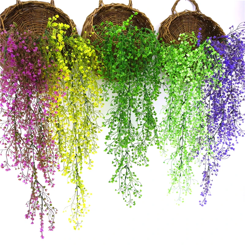 Green Purple Artificial Plant Silk Rattan Wall Flower Plant Wedding Party Decoration Fake Flowers Vine Home Decor Xmas
Green Purple Artificial Plant Silk Rattan Wall Flower Plant Wedding Party Decoration Fake Flowers Vine Home Decor Xmas