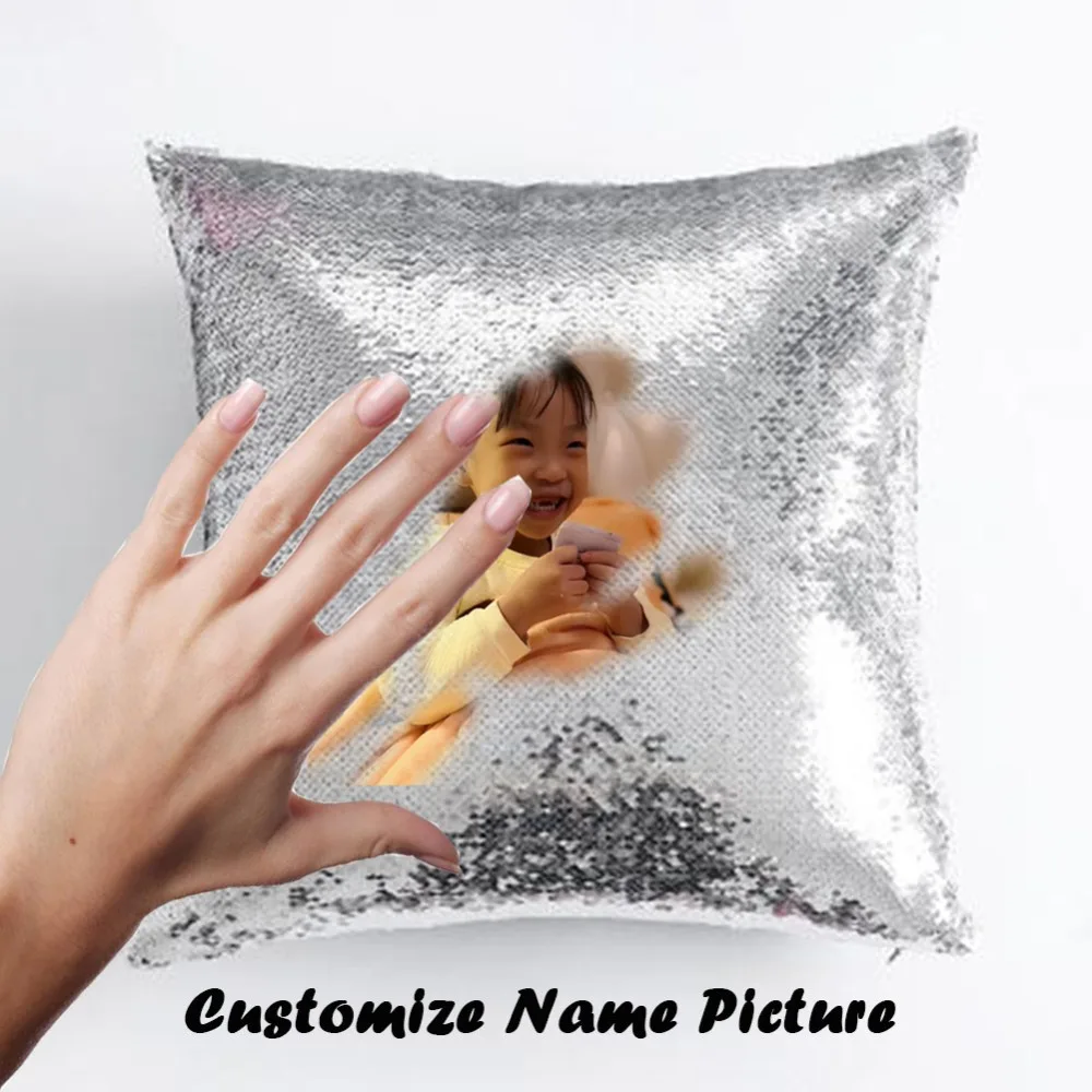 Meijuner DIY Mermaid Sequin Cushion Cover Sublimation Sequin Pillowcase Customizable Name Picture Throw Pillow Dropshipping
Meijuner DIY Mermaid Sequin Cushion Cover Sublimation Sequin Pillowcase Customizable Name Picture Throw Pillow Dropshipping