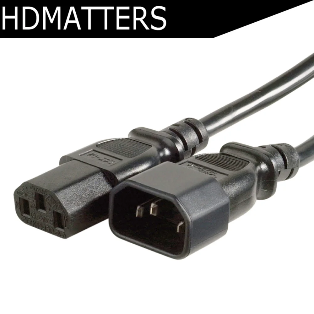 Ultra long IEC power extension cable 12ft IEC 3-Pin C14 Male To C13 Female Main Power Extension Cord Lead Cable
Ultra long IEC power extension cable 12ft IEC 3-Pin C14 Male To C13 Female Main Power Extension Cord Lead Cable