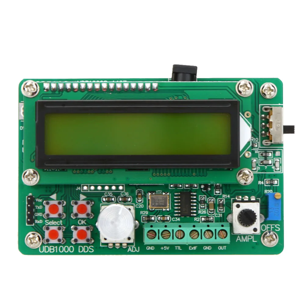 UDB1000 Series DDS Function Signal Generator Signal Source 60MHz Frequency Meter Sweep Module
UDB1000 Series DDS Function Signal Generator Signal Source 60MHz Frequency Meter Sweep Module