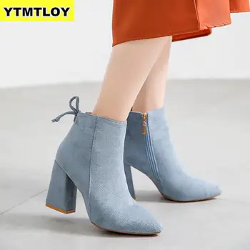 Women Mid Calf Boots Yellow Color Pointed Toe Zippers Autumn Spring Martin Casual Lace-up High Heel Boots Ankle Boot Winter
Women Mid Calf Boots Yellow Color Pointed Toe Zippers Autumn Spring Martin Casual Lace-up High Heel Boots Ankle Boot Winter