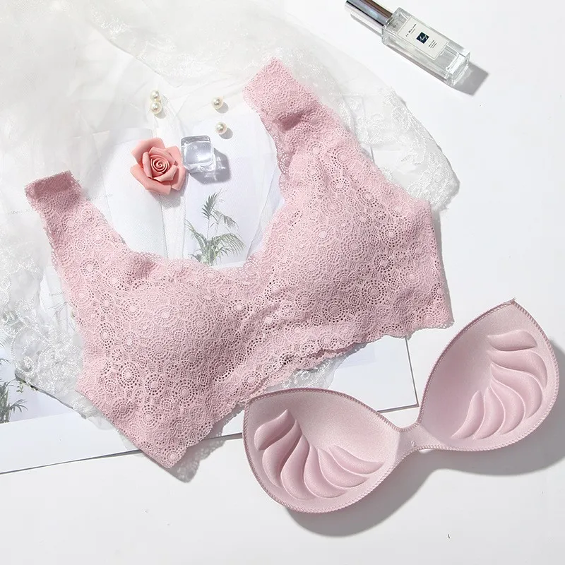 BEFORW One Piece Bra Full Cup Wireless Floral Lace Bras For Women Sexy Soft Hollow Out Sleepwear Bras Sexy Lingerie Underwear
BEFORW One Piece Bra Full Cup Wireless Floral Lace Bras For Women Sexy Soft Hollow Out Sleepwear Bras Sexy Lingerie Underwear
