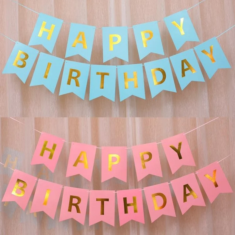 Happy Birthday Alphabetical Flag-pulling Room Decoration Golden Fishtail Flag-pulling Flower Decorating anniversary Banner
Happy Birthday Alphabetical Flag-pulling Room Decoration Golden Fishtail Flag-pulling Flower Decorating anniversary Banner