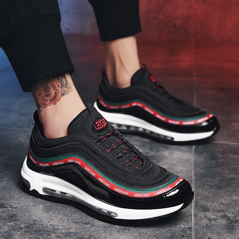 BomKinta New Unisex Breathable Cushion Sneakers Striped Bordered Design Casual Shoes Men Size 35-44 Outdoor Walking Footwear
BomKinta New Unisex Breathable Cushion Sneakers Striped Bordered Design Casual Shoes Men Size 35-44 Outdoor Walking Footwear