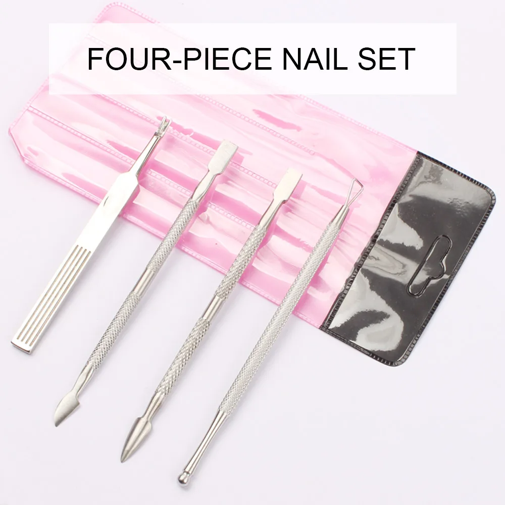 MIZHSE 4pcs/set Dead Skin Scissors Auxiliary Trimming Tool Stainless Steel Push Set of Nail Remover Dead Skin Pusher
MIZHSE 4pcs/set Dead Skin Scissors Auxiliary Trimming Tool Stainless Steel Push Set of Nail Remover Dead Skin Pusher