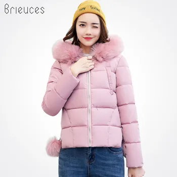 Brieuces Winter Jacket Women Short Jacket 2017 New Girls Slim Large Fur Hooded Warm Parkas Coat Female Autumn Outerwear
Brieuces Winter Jacket Women Short Jacket 2017 New Girls Slim Large Fur Hooded Warm Parkas Coat Female Autumn Outerwear