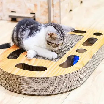 Kitten Scratch Board Soft Bed Mat Claws Care Corrugated Scratcher Cat Training Toy Scratch Interactive Cat Scratching Pad
Kitten Scratch Board Soft Bed Mat Claws Care Corrugated Scratcher Cat Training Toy Scratch Interactive Cat Scratching Pad