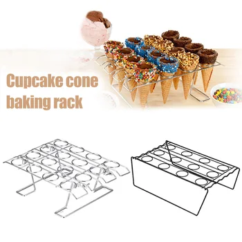 Cupcake Cone Baking Rack 12/16 Ice Cream Cone Holder Stand Cake Pastry Tray LBShipping
Cupcake Cone Baking Rack 12/16 Ice Cream Cone Holder Stand Cake Pastry Tray LBShipping