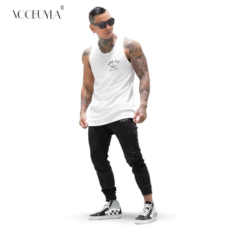 Voobuyla Bodybuilding Stringer Sport T Shirt GYM Tank Tops Cotton Running Vest Men Fitness Sleeveless Undershirt Gym Top Men
Voobuyla Bodybuilding Stringer Sport T Shirt GYM Tank Tops Cotton Running Vest Men Fitness Sleeveless Undershirt Gym Top Men