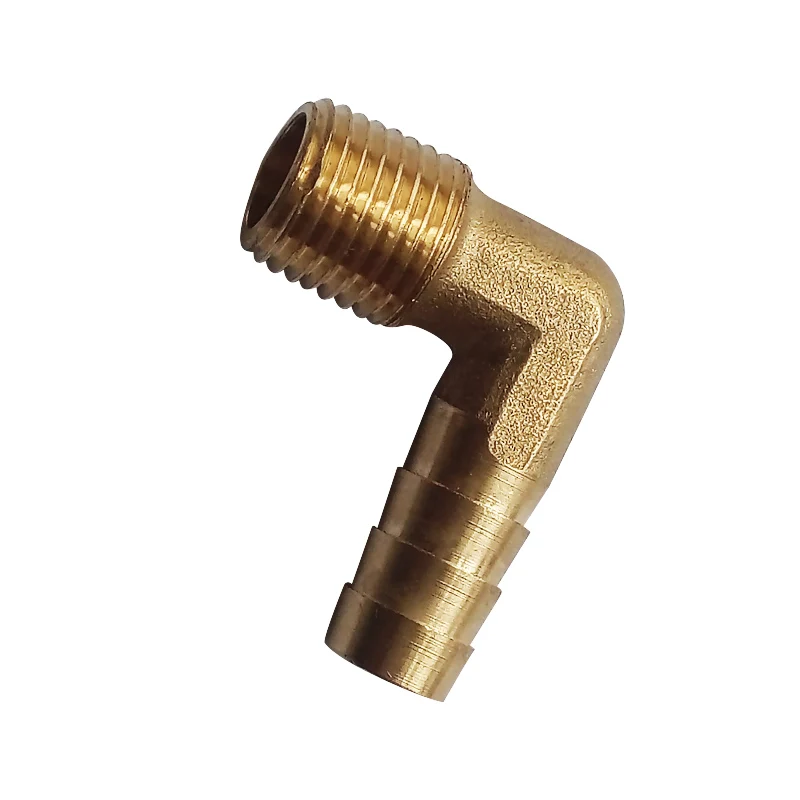 2pcs Brass Hose Tail Barb Fitting Male Elbow Connector 3/8" Hose ID X 1/4" NPT
2pcs Brass Hose Tail Barb Fitting Male Elbow Connector 3/8" Hose ID X 1/4" NPT